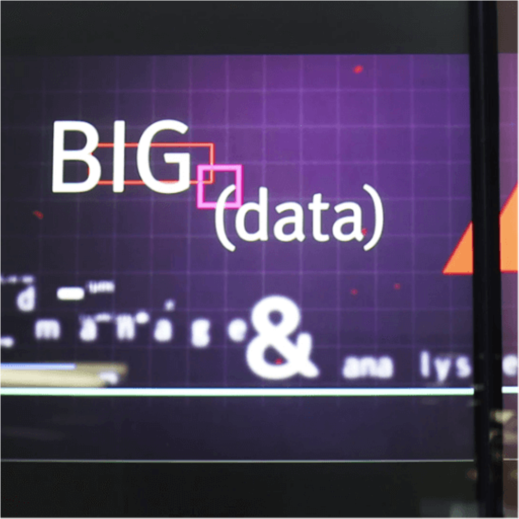 A still from the Imperial College London visualisation corridor