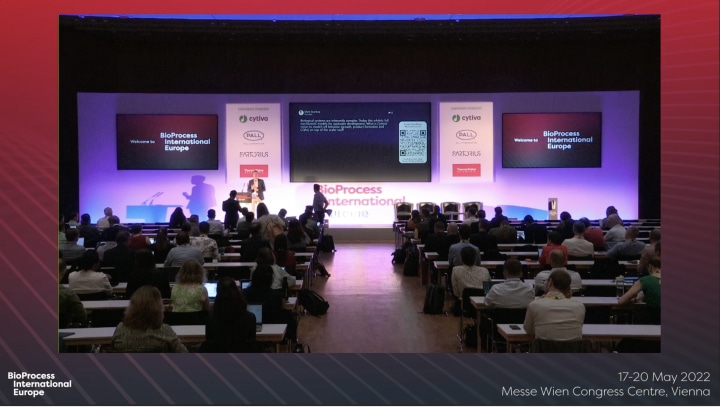 BioProcess international live stream footage